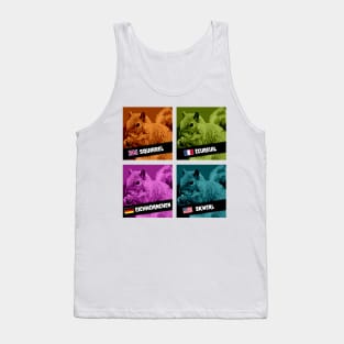 SPM Multilingual Squirrel Tank Top